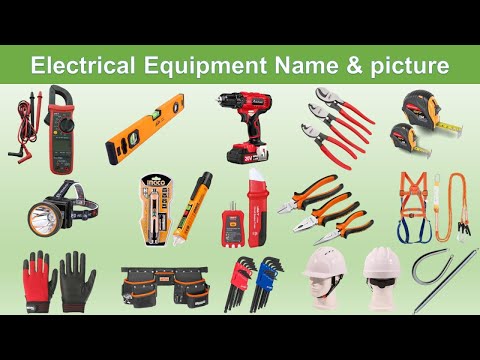 Electrical Equipment Name & picture  Electrical Material Name   Electrical Accessories List