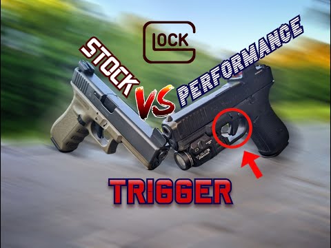 Glock Performance Trigger vs Stock OEM Trigger – Accuracy & First Shots Review! 🎯