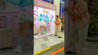 chose a live mannequin for himself…😳🤭 #owo #twins #uwu