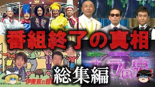 【総集編】バラエティ番組放送終了の真相をゆっくり解説【作業用】