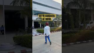 All 19 subjects of MBBS | MBBS syllabus #mbbs #subjects #syllabus #aiims #neet #shorts #viral