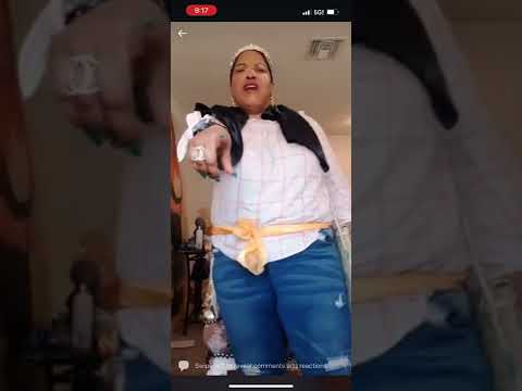 Denise Duquenez aka Manbo Six Mille Homme k’ap bay FAUX Gédé en direct sur Facebook!