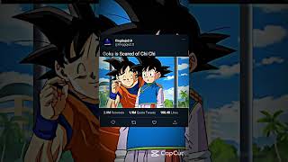 Goku is Scared of Chi Chi  #goku #chichi  #dragoball #anime #dbheros