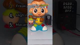 Craziest toy's on high voltage!! #ranking  #funny #trending #toys