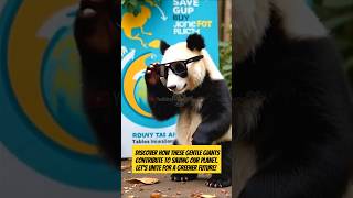 Panda's Fight Against Global Warming! #Panda #GlobalWarming #SaveTheEarth #EcoWarrior #NatureLovers