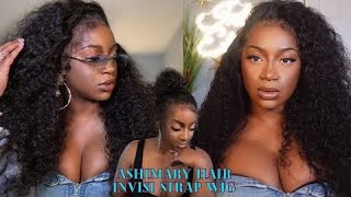 Wig Changer!✨EASY INSTALL Invisi-Straps 360 Lace frontal Water Wave Wig | Ashimary & Intisar Eleanor
