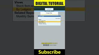 How to see item wise party wise sales report in Tally Prime @digitaltutorial425 #tally #tallyprime