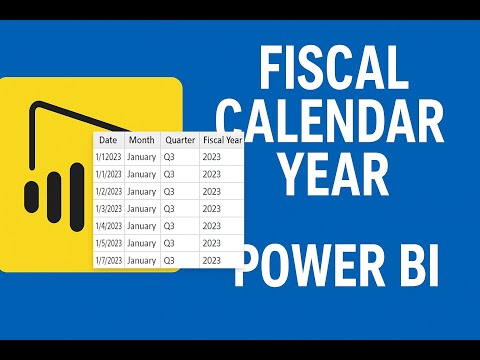 Fiscal Calendar Year in Power BI | Step-by-Step Guide to Custom Fiscal Date Tables