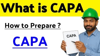 What is CAPA in Safety | CAPA Format