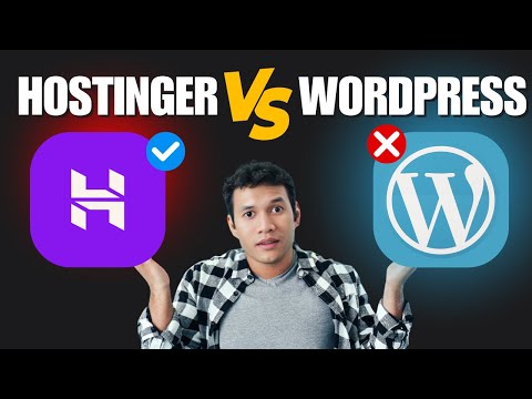✅ Hostinger Web Builder VS WordPress Builder Mana yang cocok untuk Kamu?