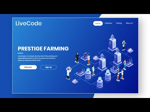 [HTML / CSS] Superbe Landing Page Animée et Responsive avec Bootstrap
