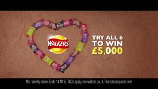Walkers Regional Favourites | Try All 6 To Win £5,000* | Walkers Crisps