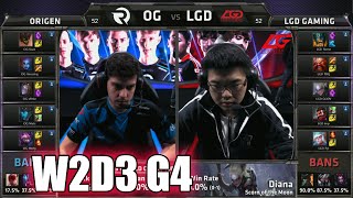 Origen vs LGD Gaming | Week 2 Day 3 Group D LoL S5 World Championship 2015 | OG vs LGD G2 Worlds