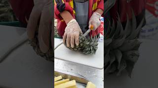 Pineapple Cutting Skills