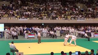 2017年 柔道男子 個人90kg級 日体大荏原×高川学園 2回戦