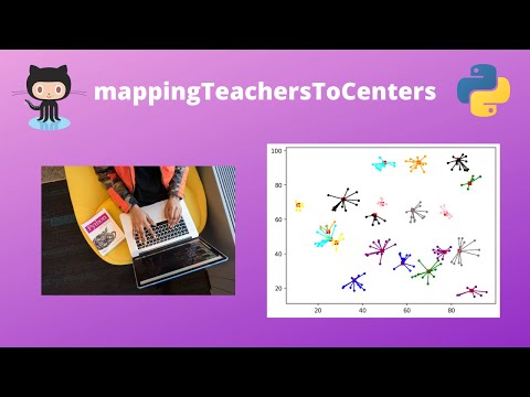 Mapping teachers to Centers v2.0 Release