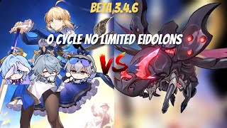 Saber 0-Cycle The Swarm | MoC 12 | No Eidolons | 5 Cost | 33 Substat Relic | Beta 3.4 V6