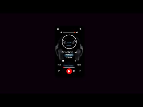 Making a Music App using HTML, CSS and JS