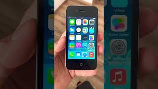 iphone 4 in 2023 🥹🥹 #iphone #iphone4 #iphone4s #ios #apple