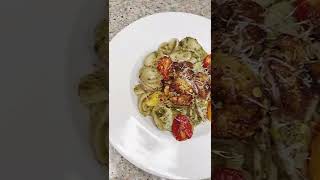 Plating Pesto Pasta | #shorts | Flavor4Dinner