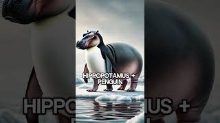 I ASKED AI TO SHOW ANIMALS HYBRIDS #ai #aivision #aiart #animals #hybrid #viral #shorts