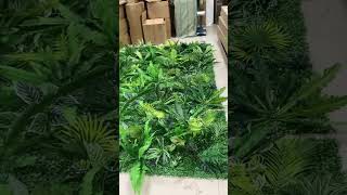 Artificial Greenery Wall Panels #artificialplants#greenery #fauxplants #fakeplants #fakegrass