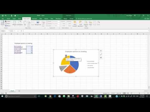 Add an Excel table or graph to your paper