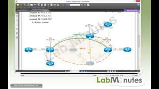LabMinutes# SP0026 - Cisco MPLS AToM Ethernet (EoMPLS) (Part 1)