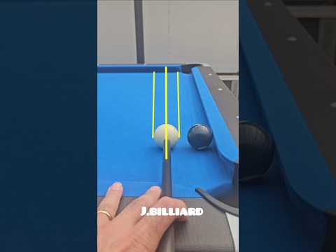 No Kick? No Problem! How to Find the Perfect Aiming Point #8ballpool #trickshots #poolshot #billiard