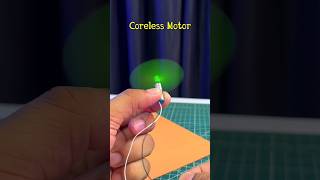 Dc Motor Experiment | Whats inside Coreless Dc motor🤨 #shorts #dcmotor #shortsindia