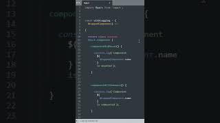 How to implement Higher-Order Components (HOCs) in React.