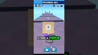 Roblox had a VOICE CHAT FEATURE IN 2007! #roblox #robloxfacts#zyxabc #fyp #shorts