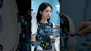 fix humanoid robot chest system #short #humanoid #futuristic #ai