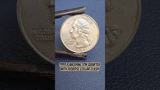 1997 P Washington Quarter with Reverse Collar Clash #shorts #errorcoins #errorcoin