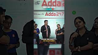 NET UGC 2025 SCAM!!🙌🏻🤯#adda247 #teachersadda #ytshorts #motivation #adda
