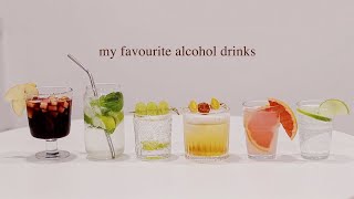 My Favourite Alcohol Drinks Recipe | 我的私房酒单 | 莫吉托 | 桑格利亚水果酒