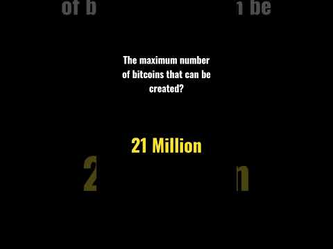 The Maximum number of bitcoin can be created is 21 million #blockchain #learnsolidity #smartcontract