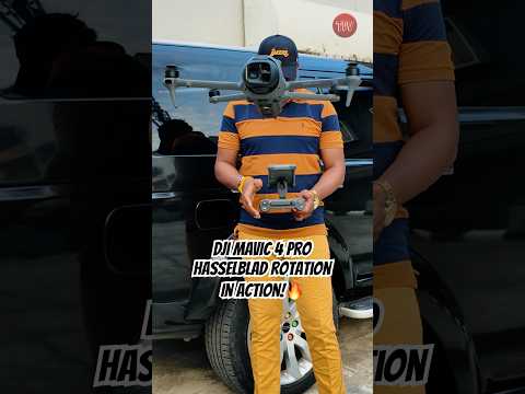 DJI MAVIC 4 PRO Hasselblad Rotation in Action! #mavic4pro
