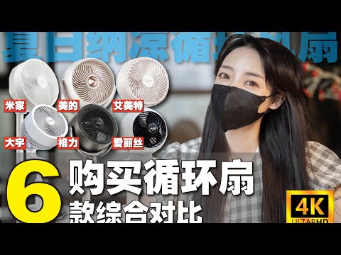 【循环扇横评】｜有了空调还不够？还要买电风扇！80m²以上家庭必看指南
