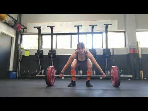 Snatch grip deadlifts