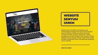 SENYUM UMKM - PORTFOLIO WEBSITE CYBERLABS
