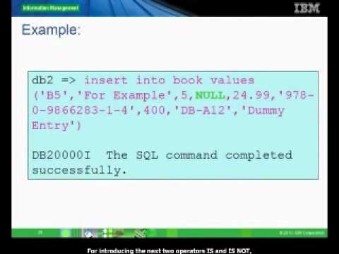 Chapter 7(8) - String Patterns and working with nulls