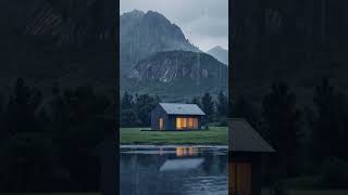 Find Peace in a Quiet Mountain Home #rain #heavyrainandthundersoundsforsleeping #meditation