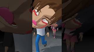zombie apocalypse 👺👺👺 #sakuraschoolsimulator #zombieapocalypse #sakuraschoolsimulatordrama