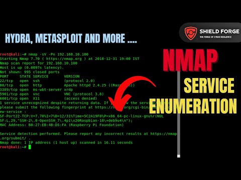 Master NMAP: Network Service Enumeration ✅ Step-By-Step Guide