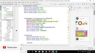 FaceBook TimeLine UI Design in android Studio