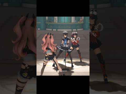 【Zenless Zone Zero MMD】Nicole teaches Ellen Joe Nekomata the Bboom Bboom dance