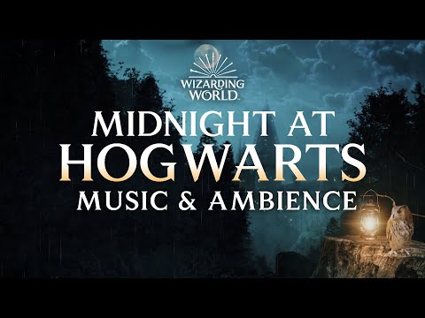 Harry Potter Music & Ambience | Midnight at Hogwarts (Remastered) with ASMR Weekly