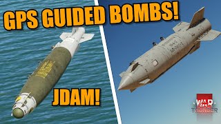 War Thunder DEV - GPS GUIDED BOMBS! JDAM & KAB-500S! How do they work? How to use it?