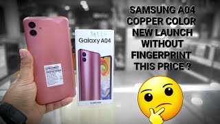Samsung A04 Unboxing,Camera,Look,specification🥰